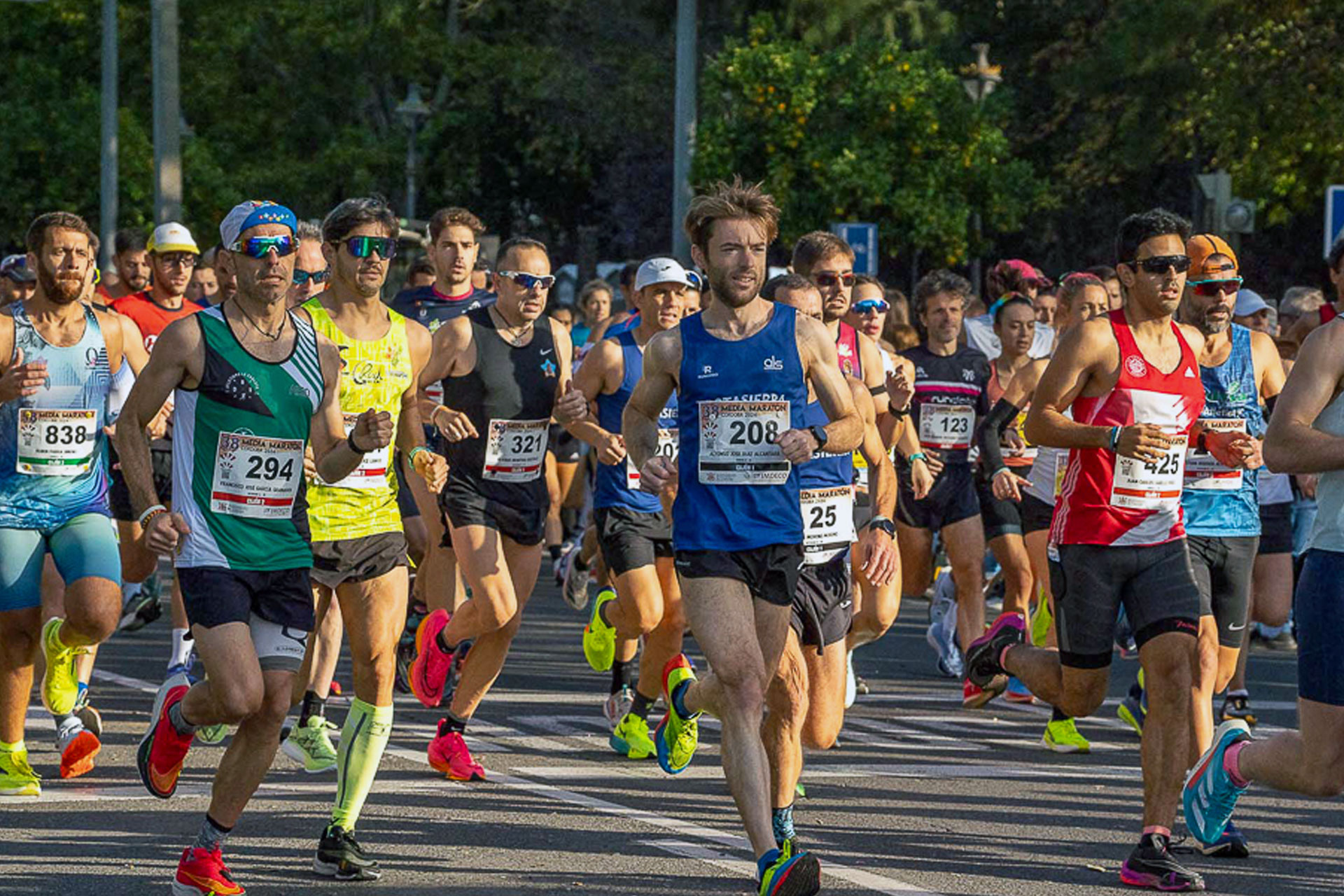 Momento en carrera, Media Maratón de Córdoba
